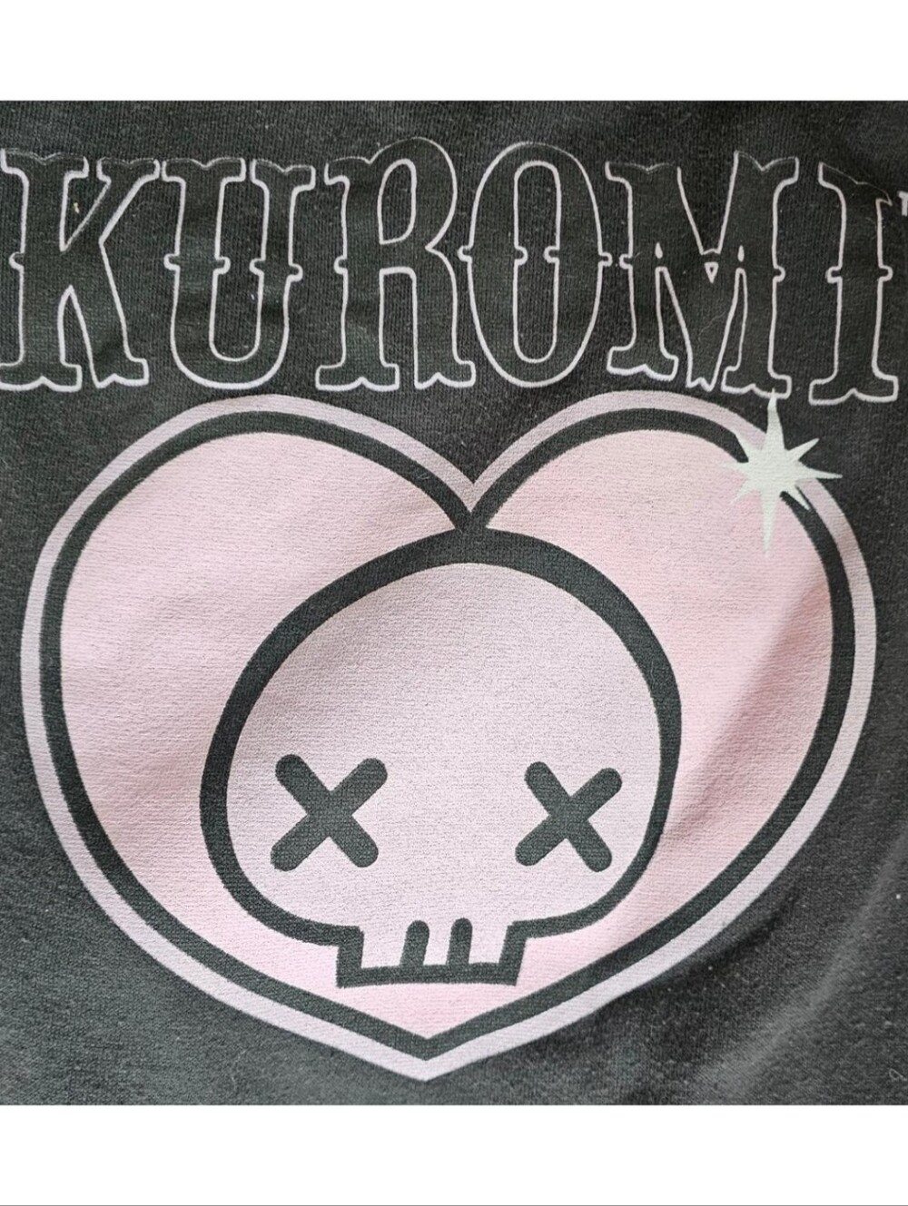 4pc Bundle Lot Sanrio Kuromi Xl Hoodie, Sweatshirt & 2 Miniso Kuromi Figure Toys View 5